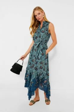 ULLA JOHNSON Cornflower Beverly Dress -ULLA JOHNSON SHOP 02shm6lTwg31d7EgmnFVBfkJJ1Zaikhi 1