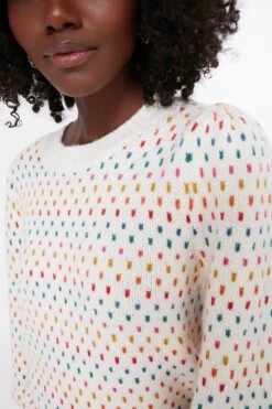 Marine Layer Rainbow Puff Sleeve Crewneck -ULLA JOHNSON SHOP 0FJox9ivYNLCT5Oq9WpDaKlKMKY0kYtB 1