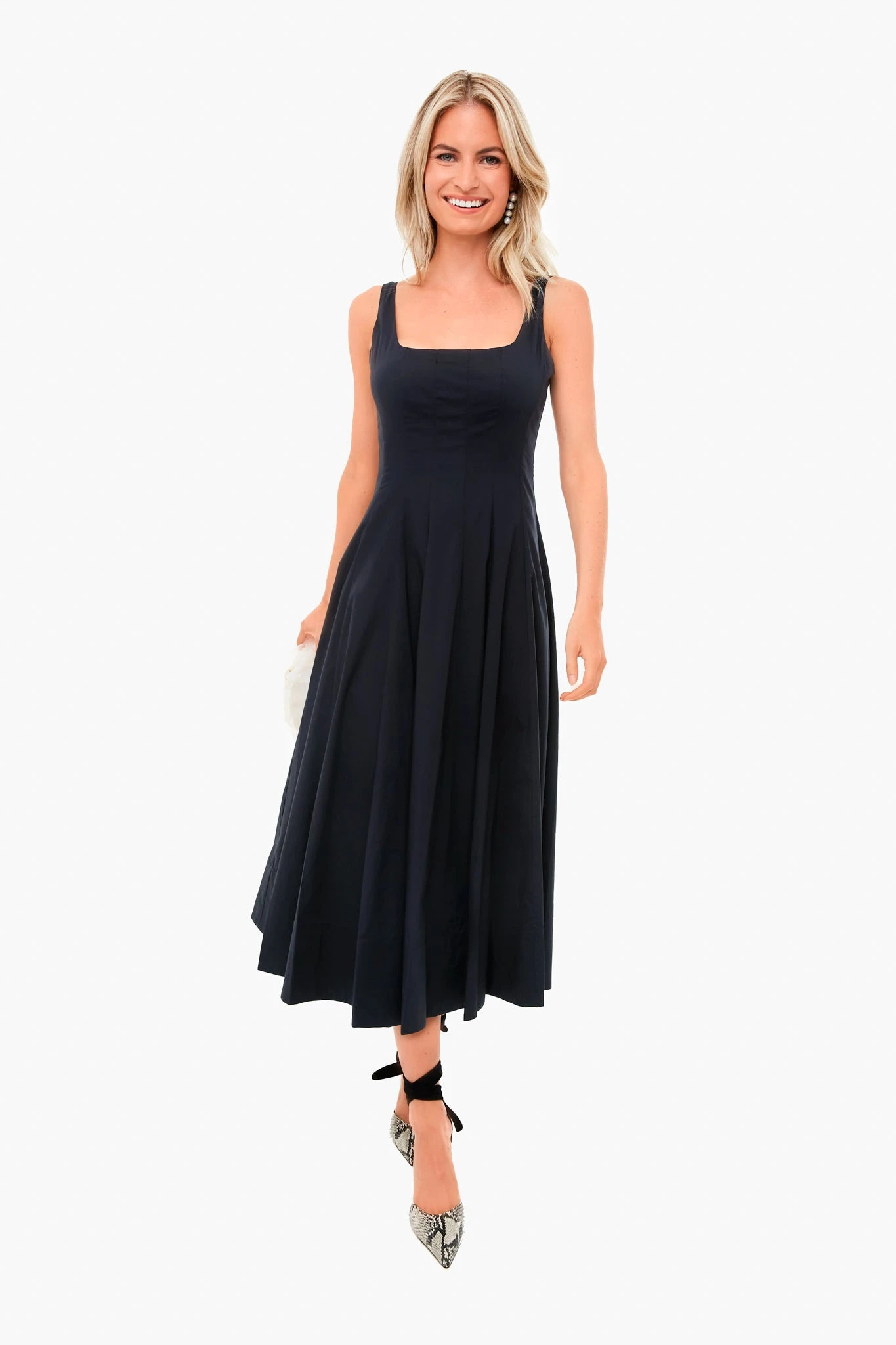Staud Black Wells Dress 2 Staud Black Wells Dress - Image 2