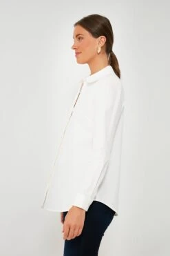 White Penelope Shirt -ULLA JOHNSON SHOP 0VqBmnA5uDQsHr5Ddk2CBiUZaqJXtYlx 1