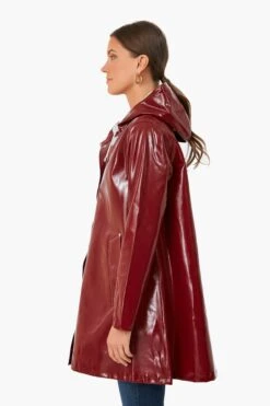 Stutterheim Burgundy Mosebacke Opal Jacket -ULLA JOHNSON SHOP 0ZfXRvaEivmjBALuX1hGwnS5rr9PUdD4 1