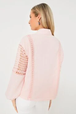 Pink Salt Eyelet Jane Blouse -ULLA JOHNSON SHOP 0gRk6Bozhda5KHOCbBwtDPL49H4vdZUe 1