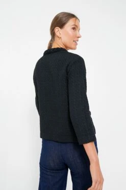 Black Clodagh Tweed Jacket -ULLA JOHNSON SHOP 14uovZX71tFyBeKvFnkBJvJF1tdyOD82 1