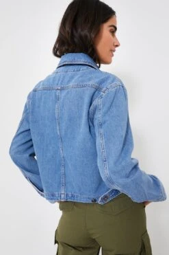 Vanessa Bruno Indigo Clair Barnabe Jacket -ULLA JOHNSON SHOP 1PUTfLp9vgayXUPpMzJaj7iLz4lzkMnr 1