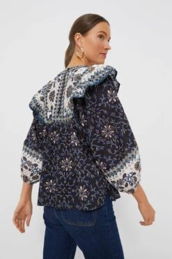 Sabina Lina Blouse -ULLA JOHNSON SHOP 1eGVxGiBG3gasHnRJn76hWAt85b4r33B 1