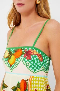 Multi Lemonis Sundress -ULLA JOHNSON SHOP 1iS8GdFwjXFAPf0nmpbngFcOE2nG4StH 1