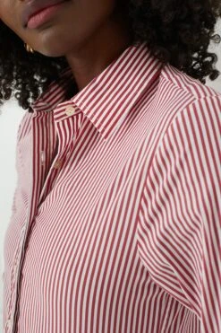 Red And White Stripe Icon Shirt -ULLA JOHNSON SHOP 1tnrJkaj6UykcKYNyvBUsmu3S7D51TMX 1