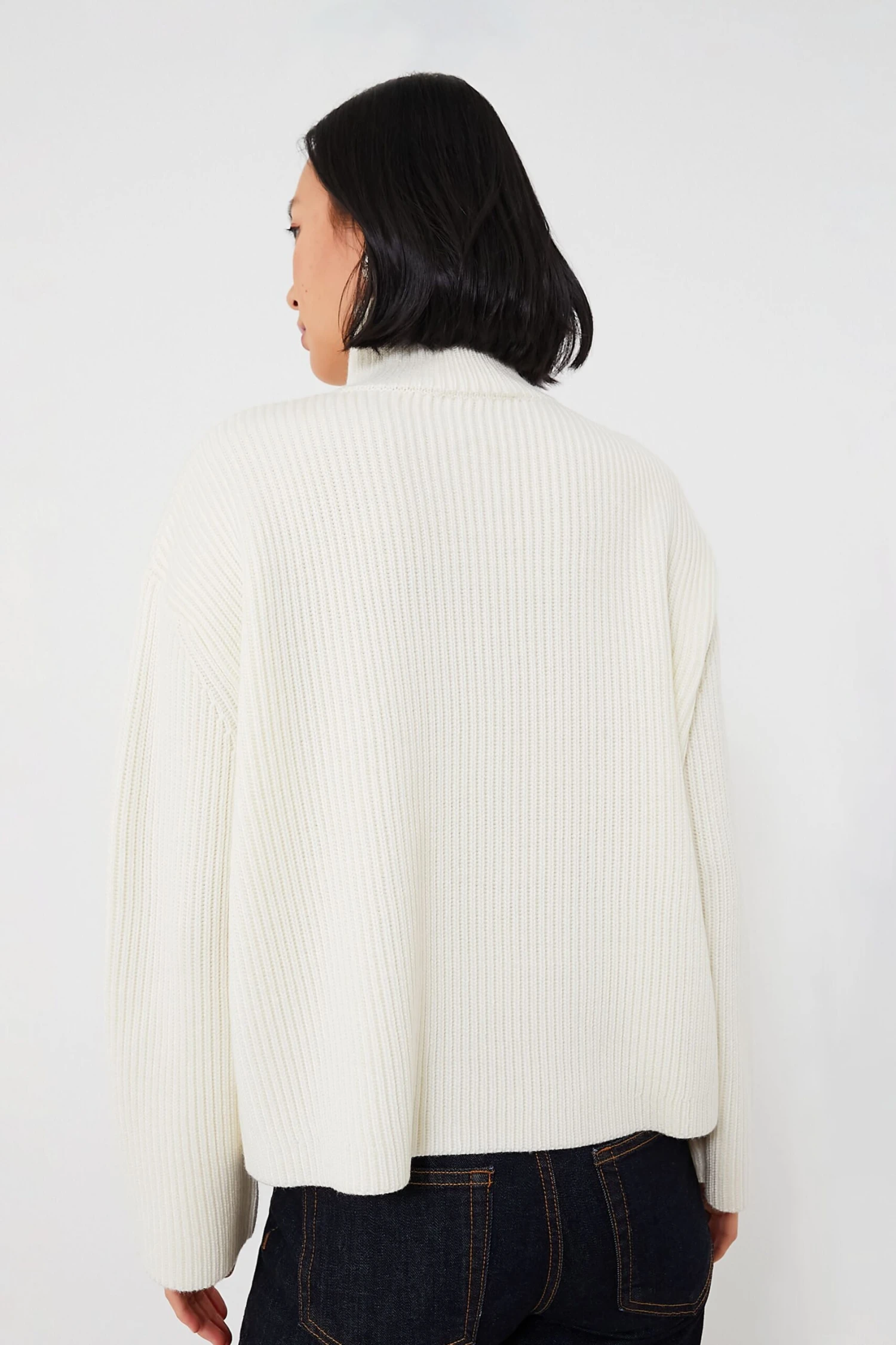Winter White Knit Helen Sweater 4 Winter White Knit Helen Sweater - Image 4
