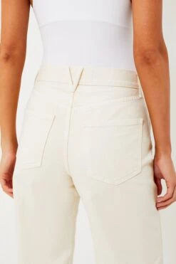 Veronica Beard Ecru Taylor Cropped High Rise Wide Leg -ULLA JOHNSON SHOP 2Mfn28mVjrXnzwaJpEWT0DFjEJzQYcRt 1