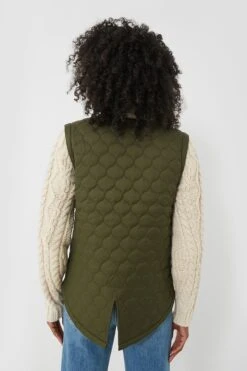 Veronica Beard Army And Oatmeal Patra Mixed Media Jacket -ULLA JOHNSON SHOP 3107WFxgMH1RW5wbyJNK1XZ93mc6nvGp 1