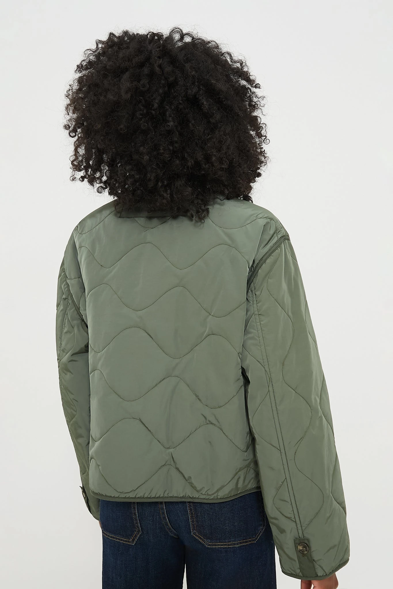 Weekend Max Mara Kaki Umberta Jacket 4 Weekend Max Mara Kaki Umberta Jacket - Image 4