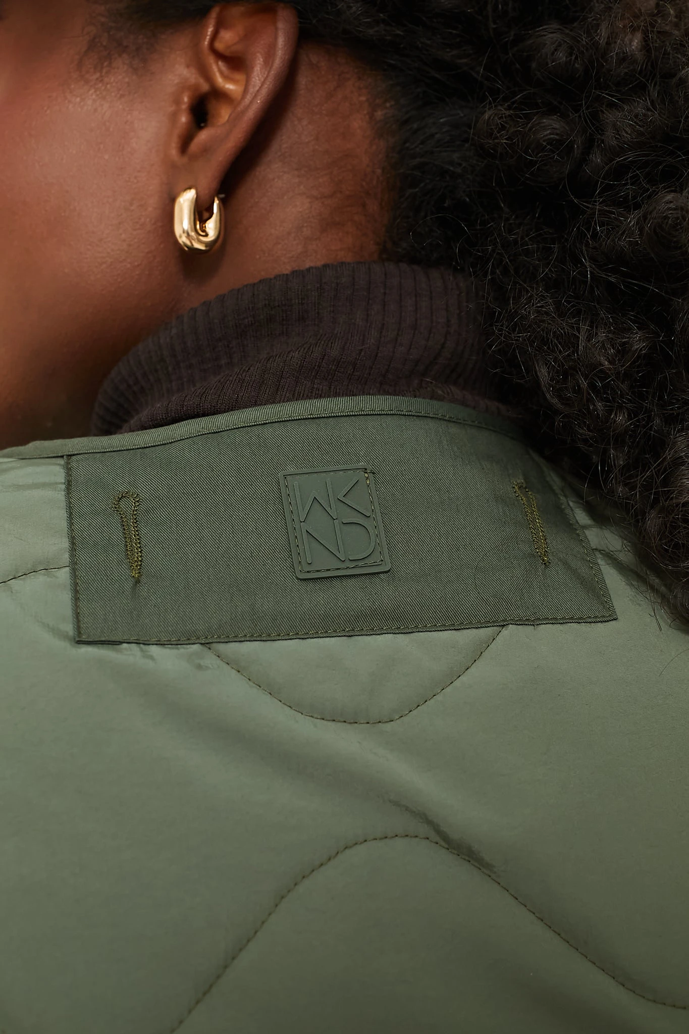 Weekend Max Mara Kaki Umberta Jacket 8 Weekend Max Mara Kaki Umberta Jacket - Image 8