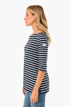 SAINT JAMES Navy-Neige Phare Tunic -ULLA JOHNSON SHOP 569n5sSEEO5PgbjfRrKXp52lt46Wsz3E 1