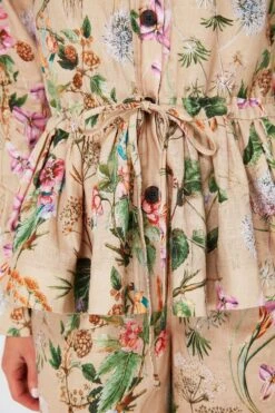 Whimsical Khaki Cory Jacket -ULLA JOHNSON SHOP 5nfRc0Z6S303NpgPxcTV1WBzW7M0BBjz 1