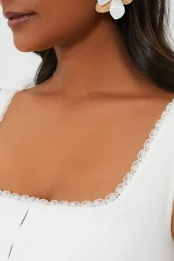 White Giada Midi Dress -ULLA JOHNSON SHOP 5vGiMuu30G3Sx3nFdzKKx26qscMqFxPF 1