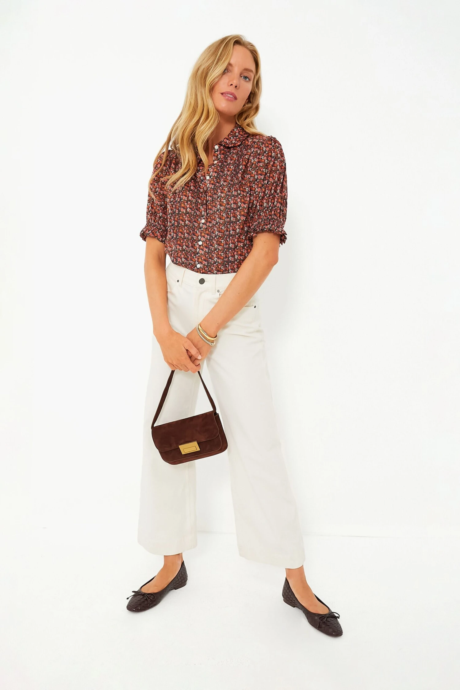 Cardinal Ditsy Gemma Blouse 2 Cardinal Ditsy Gemma Blouse - Image 2