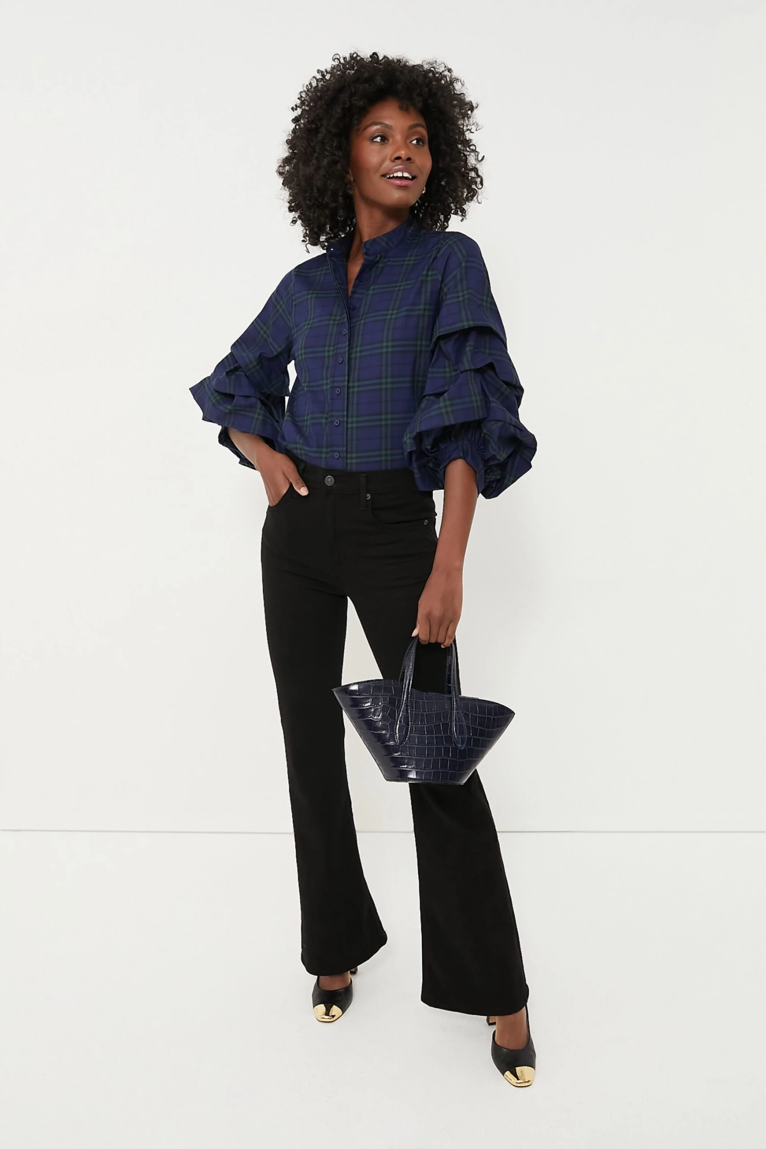 CITIZENS OF HUMANITY Plush Black Isola Flare 2 CITIZENS OF HUMANITY Plush Black Isola Flare - Image 2