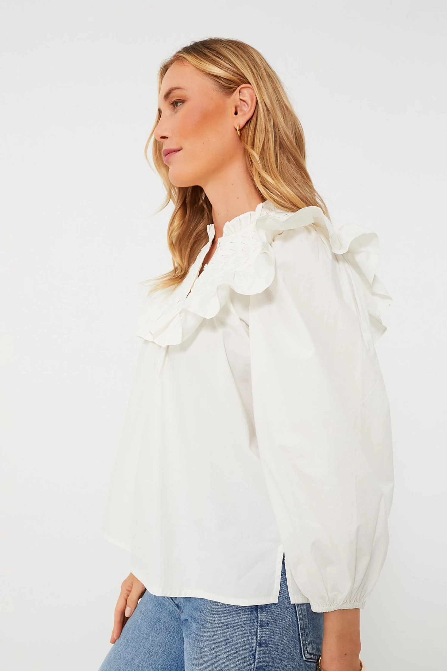 Ivory Vivienne Blouse 3 Ivory Vivienne Blouse - Image 3