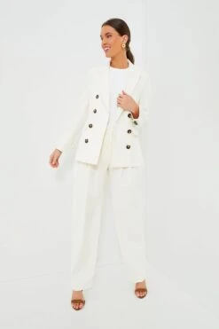 Veronica Beard Off White Fevre Dickey Jacket -ULLA JOHNSON SHOP 6rtC9E5V3gfjE5o8HBJLtS4CVdBZnHlw 1