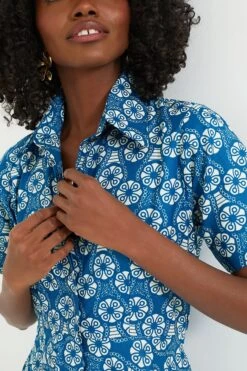 Blue Feyi Dress -ULLA JOHNSON SHOP 6wBmYvnlOALAChtzVbuFagF4ZiUiH2bi 1