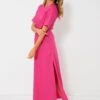 Magenta Naida Dress