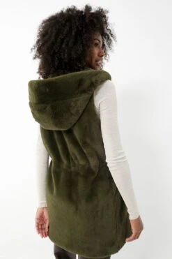Moss Green Faux Fur Bayker Vest 11 Moss Green Faux Fur Bayker Vest -ULLA JOHNSON SHOP 80l11KBXNmwutqqRt0GnmLFj8k3lfXwj 1