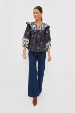 Sabina Lina Blouse -ULLA JOHNSON SHOP 8GeoSxWkpCjlRFDkMFvQsm5ZMiy7uxeY 1
