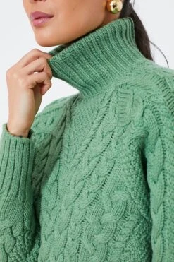 Green Melange Otis Cashfeel Sweater 10 Green Melange Otis Cashfeel Sweater -ULLA JOHNSON SHOP 8rXLkT2FyTGnSk5tdtZHVy8F9UvyyXh6 1