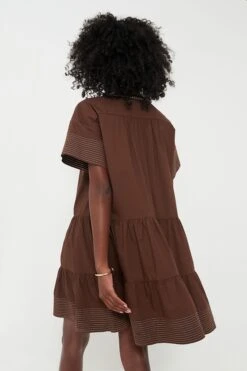 Mocha Kinsley Dress -ULLA JOHNSON SHOP 94e1f2Xk2JkPHkyxlTb2oERQxCCGgA5F 1
