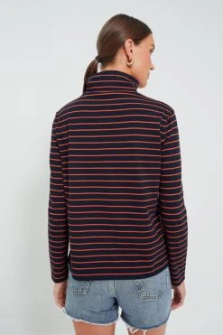 The Navy And Poppy Striped Turtleneck 8 The Navy And Poppy Striped Turtleneck -ULLA JOHNSON SHOP 9LmrybbMlFXqXmTEK4ZeOUuJhf8XcVXo 1