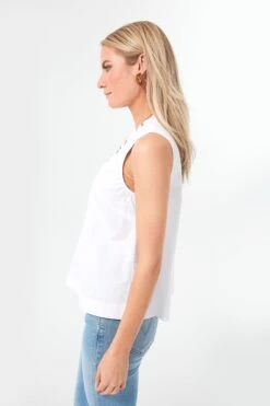 White Veronica Top -ULLA JOHNSON SHOP 9uNC0rFHtUtpJe2pt9JtUoeoHNJdl4tz 1