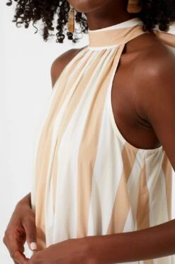 Staud Sand Stripe Midi Marlowe Dress -ULLA JOHNSON SHOP A38n4MUhTpzQ7V77e4miCtpcpE6ly0SL 1