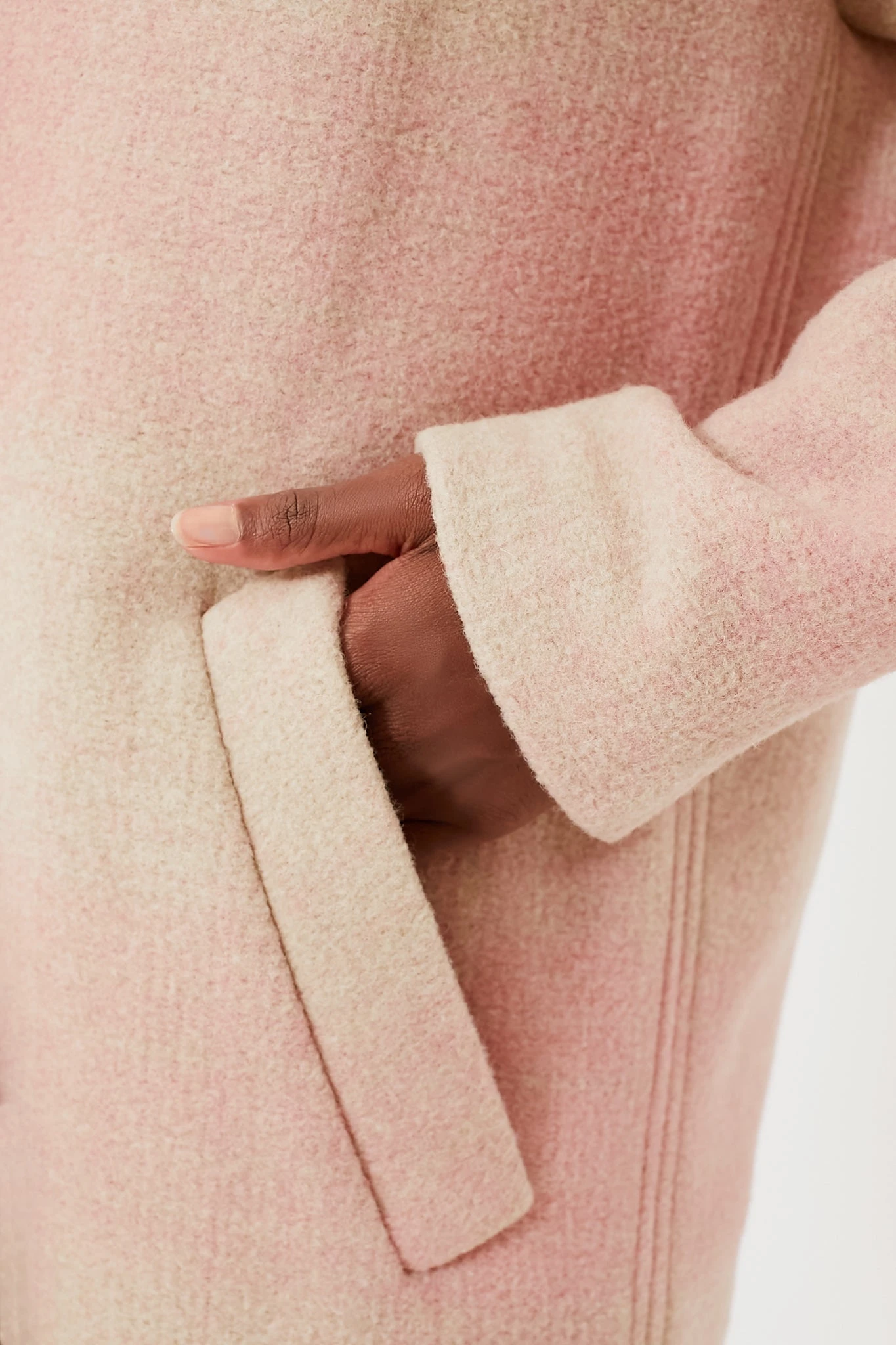 Isabel Marant Etoile Pink Gabriel Coat 5 Isabel Marant Etoile Pink Gabriel Coat - Image 5