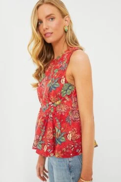 ULLA JOHNSON Hibiscus Sydney Top -ULLA JOHNSON SHOP AFUGyOEKYAeNmLsxXFWe4YIzHo6996cI 1