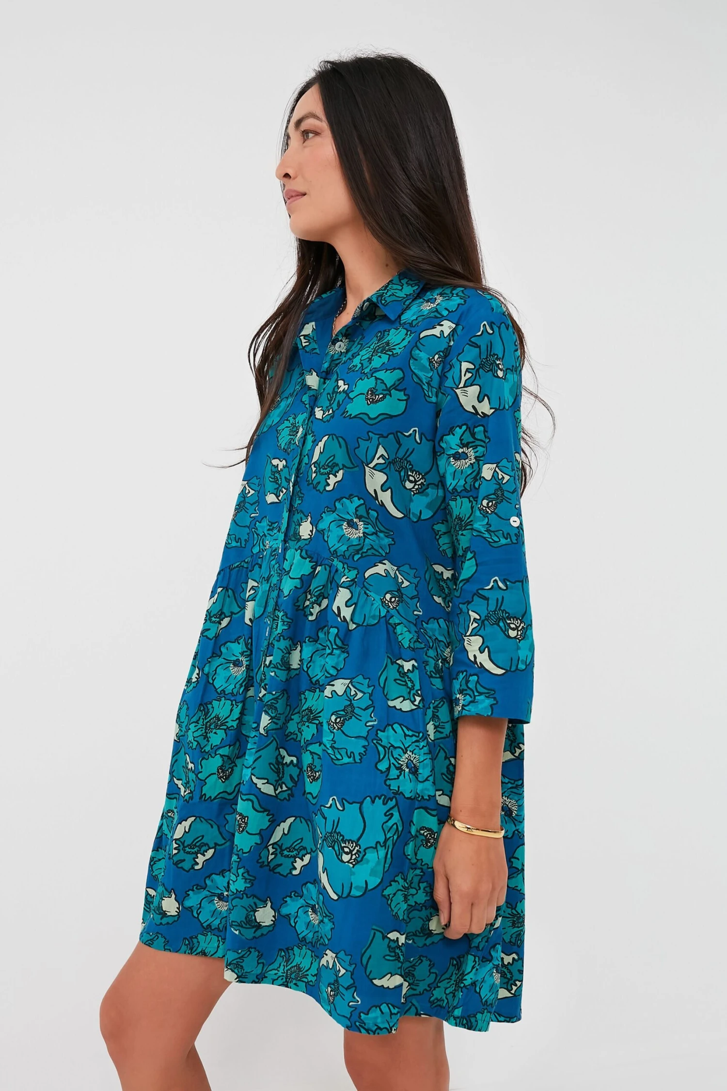 Exclusive Blue Guadalupe Deauville Dress 3 Exclusive Blue Guadalupe Deauville Dress - Image 3