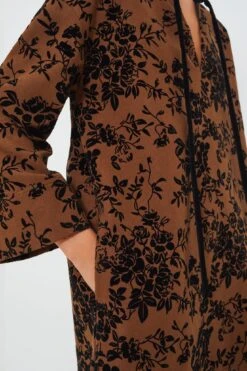 Brown & Black Burnout Floral Elma Mini Dress -ULLA JOHNSON SHOP Aaf6EIqx1ICjNQ0zKnoXcFpISMoELzGN 1