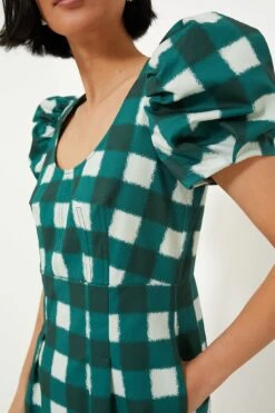 Juniper Warped Gingham Alexandra Dress -ULLA JOHNSON SHOP Ao9zlbBnX84O3CmDlYaxMA6OFDTaUtyU 1