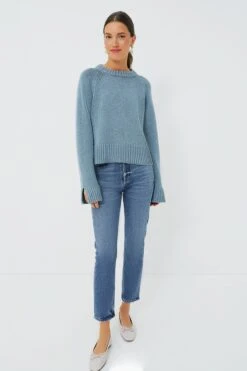Denim Brolio Pullover -ULLA JOHNSON SHOP Asr1SnfskyIm1TGXlZ0Dr86z7Qybkvyw 1