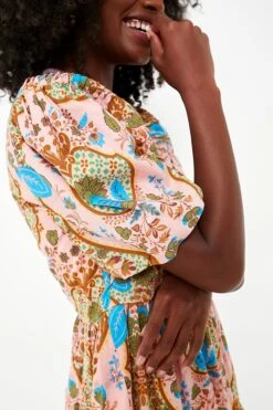 Peach Sloan Mini Dress -ULLA JOHNSON SHOP B9o8cYDduQi7oJ2BwXEKlBEzjPgW9dzS 1