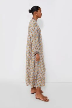 Tulip Print French Blue Fiore Maxi Dress -ULLA JOHNSON SHOP BTrkQOlXPfgOW6OzlmJVU993y9sYClpt 1