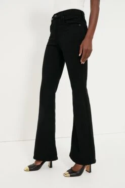 CITIZENS OF HUMANITY Plush Black Isola Flare 7 CITIZENS OF HUMANITY Plush Black Isola Flare -ULLA JOHNSON SHOP BjvlRXFlvJyoRrbWr1sDghuM69dsj7f4 1