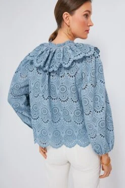 ULLA JOHNSON Celestine Eula Blouse -ULLA JOHNSON SHOP Bkt1uUIo2xxdVHNuj9EiZHdJA4sELWsH 1