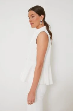 White Paulina Top -ULLA JOHNSON SHOP Bvg7vvOnEO4NNaKwPaKrkTN1Lw1zusOI 1
