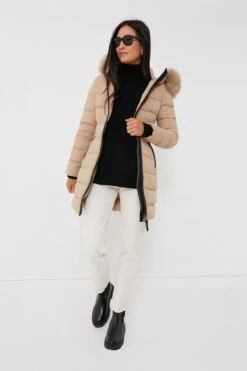 Mackage Light Camel Calla Down Coat