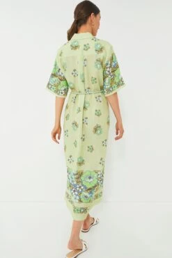 Seafoam Velma Shirtdress -ULLA JOHNSON SHOP CHSByWo8Ch00niR0fdLoi2X4GzbzJI53 1