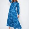 Blue Jacinta Jinette Dress