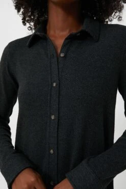 Heathered Black Twill Legend Sweater Dress -ULLA JOHNSON SHOP DSAPp6V9FLsUALJEzVQtOEiDf1se8QBS 1