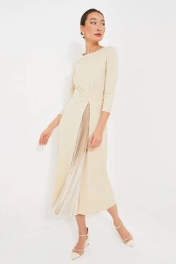 Weekend Max Mara Sand Gessy Dress