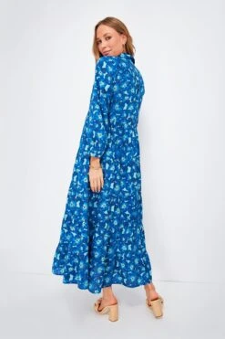 Blue Jacinta Jinette Dress -ULLA JOHNSON SHOP DbvV7IUC9Coyd129eUWZDpWCZSeL1fP1 1