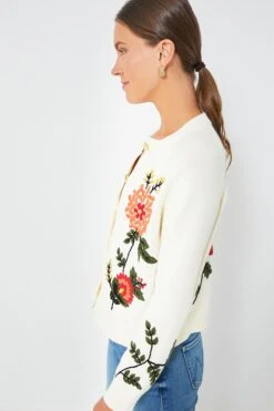 Embroidered Quincy Cardigan -ULLA JOHNSON SHOP E0UDBdoori8NjW7qCjGJ6JOTeT7tpldN 1